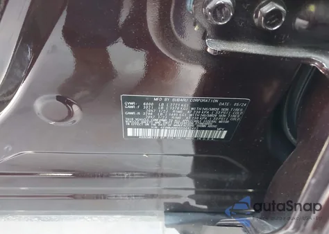 2024 Subaru Ascent Touring 7-Passenger z USA, uszkodzony, nr VIN 4S4WMAWD6R3442402